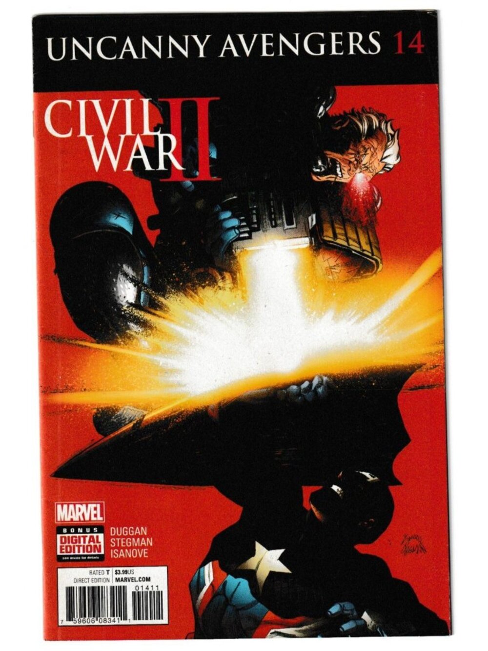 Uncanny Avengers #14 Comic Book | Marvel Civil War II Tie-In | Rated T+ Direct
